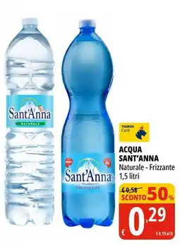 Tigros Acqua SANT'ANNA offerta