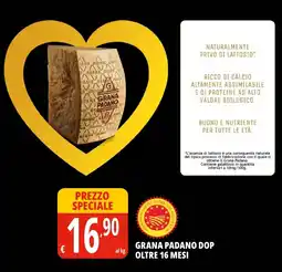 Tigros Grana padano DOP oltre 16 mesi offerta