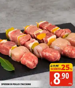 Tigros Spiedini di pollo e tacchino offerta