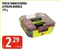 Tigros Pesca tabacchiera a polpa bianca offerta