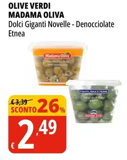 Tigros Olive verdi MADAMA OLIVA offerta