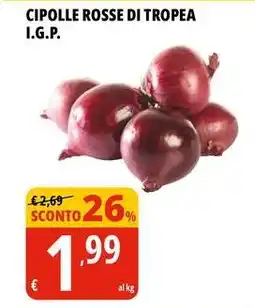 Tigros Cipolle rosse di tropea I.G.P. offerta