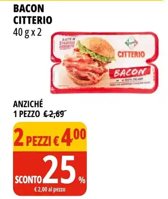 Tigros Bacon CITTERIO offerta