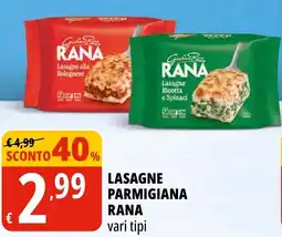 Tigros LASAGNE PARMIGIANA RANA offerta