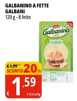 Tigros Galbanino a fette GALBANI offerta