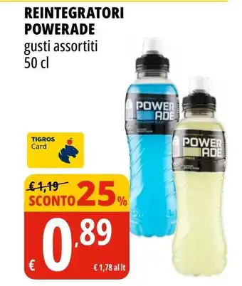 Tigros Reintegratori POWERADE offerta