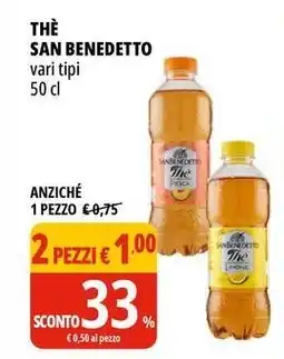 Tigros Thè SAN BENEDETTO offerta