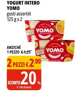 Tigros Yogurt intero YOMO offerta