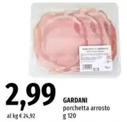 Famila Gardani porchetta arrosto offerta