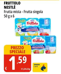 Tigros Fruttolo Nestlé offerta