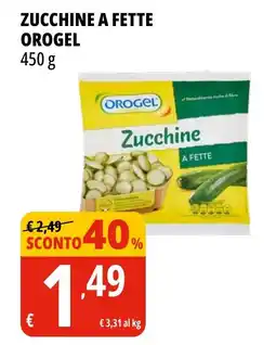 Tigros Zucchine a fette OROGEL offerta