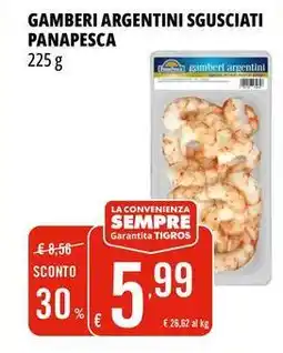 Tigros Gamberi argentini sgusciati PANAPESCA offerta