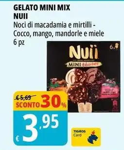 Tigros Gelato mini mix NUII offerta