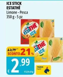 Tigros Ice stick ESTATHÉ offerta