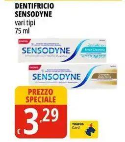 Tigros Dentifricio SENSODYNE vari tipi offerta