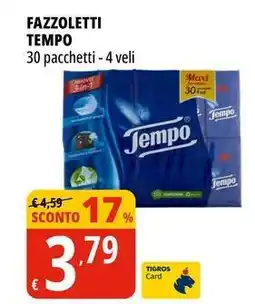 Tigros Fazzoletti TEMPO offerta