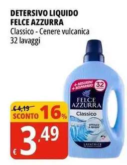 Tigros Detersivo liquido FELCE AZZURRA offerta