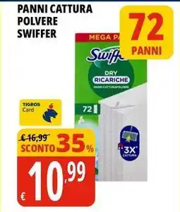 Tigros Panni cattura polvere SWIFFER offerta
