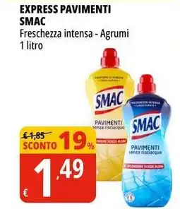 Tigros Express pavimenti SMAC offerta