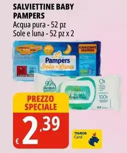 Tigros Salviettine baby PAMPERS offerta