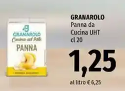 Famila Granarolo panna da cucina UHT offerta