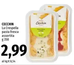 Famila Cecchin la crespella pasta fresca assortita offerta