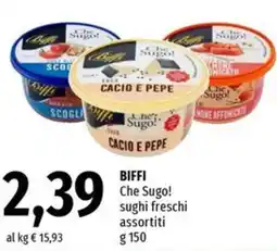 Famila Biffi che sugo! sughi freschi assortiti offerta