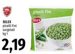 Famila Selex piselli fini surgelati offerta