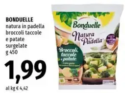 Famila Bonduelle natura in padella broccoli taccole e patate surgelate offerta