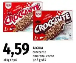 Famila Algida croccante amarena, cacao offerta