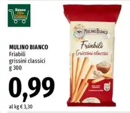 Famila Mulino bianco friabili grissini classici offerta