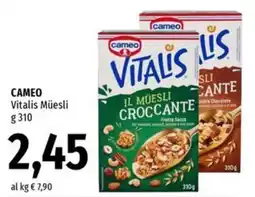 Famila Cameo vitalis müesli offerta