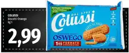Famila Colussi biscotti oswego offerta
