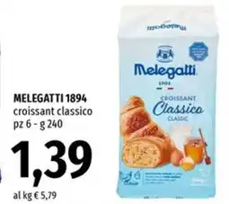 Famila Melegatti 1894 croissant classico offerta