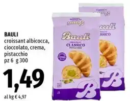 Famila BAULI croissant albicocca, cioccolato, crema, pistacchio offerta