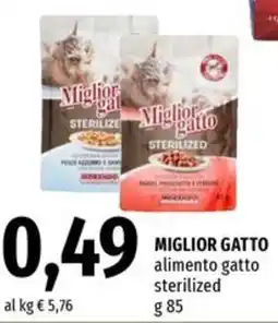 Famila Miglior gatto alimento gatto sterilized offerta