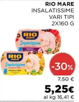 In Coop Rio mare insalatissime vari tipi offerta