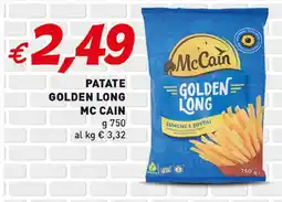 Coal Mc cain patate golden long offerta