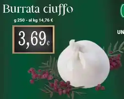 Doro Supermercati Burrata ciuffo offerta