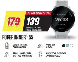 Trony Garmin forerunner 55 offerta