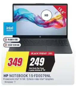 Trony HP NOTEBOOK 15-FD0079NL offerta