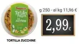 Doro Supermercati Tortilla zucchine offerta