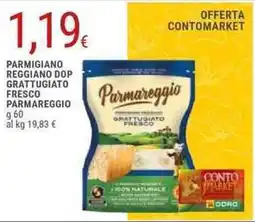 Doro Supermercati Parmareggio parmigiano reggiano dop grattugiato fresco offerta
