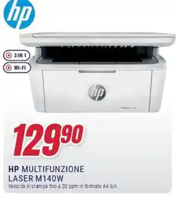 Trony HP MULTIFUNZIONE LASER M140W offerta