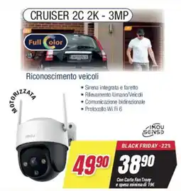 Trony IMOU CRUISER 2C 2K - 3MP offerta