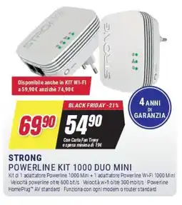 Trony STRONG POWERLINE KIT 1000 DUO MINI offerta