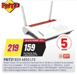 Trony FRITZ!BOX 6850 LTE offerta