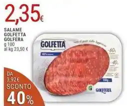 Doro Supermercati Golfera salame golfetta offerta