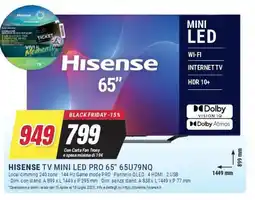 Trony HISENSE TV MINI LED PRO 65" 65U79NQ offerta