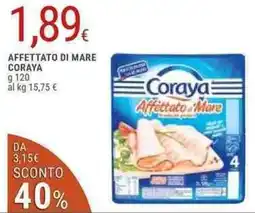 Doro Supermercati Coraya affettato di mare offerta